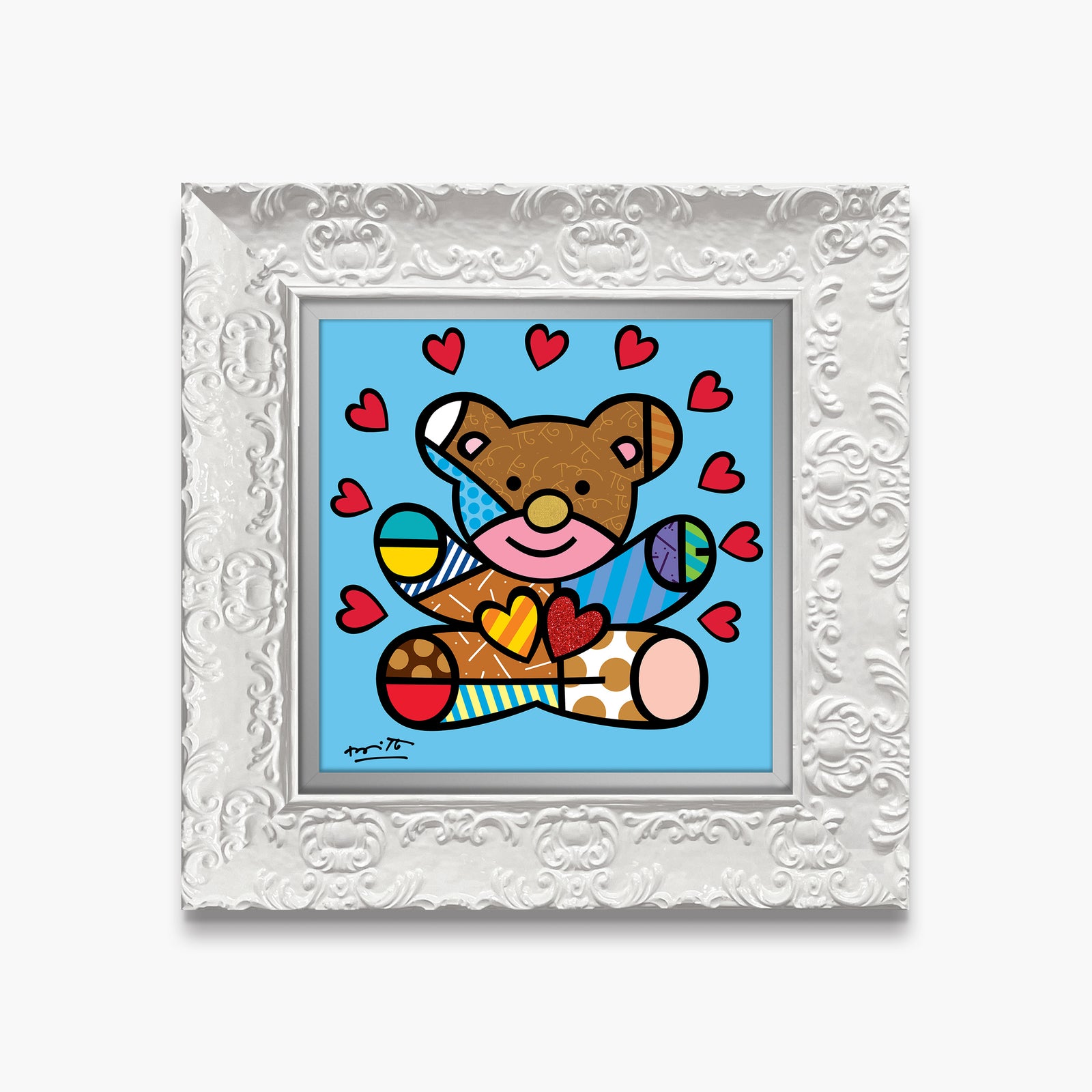 happy boy limited edition print  artistic colorful design collectible