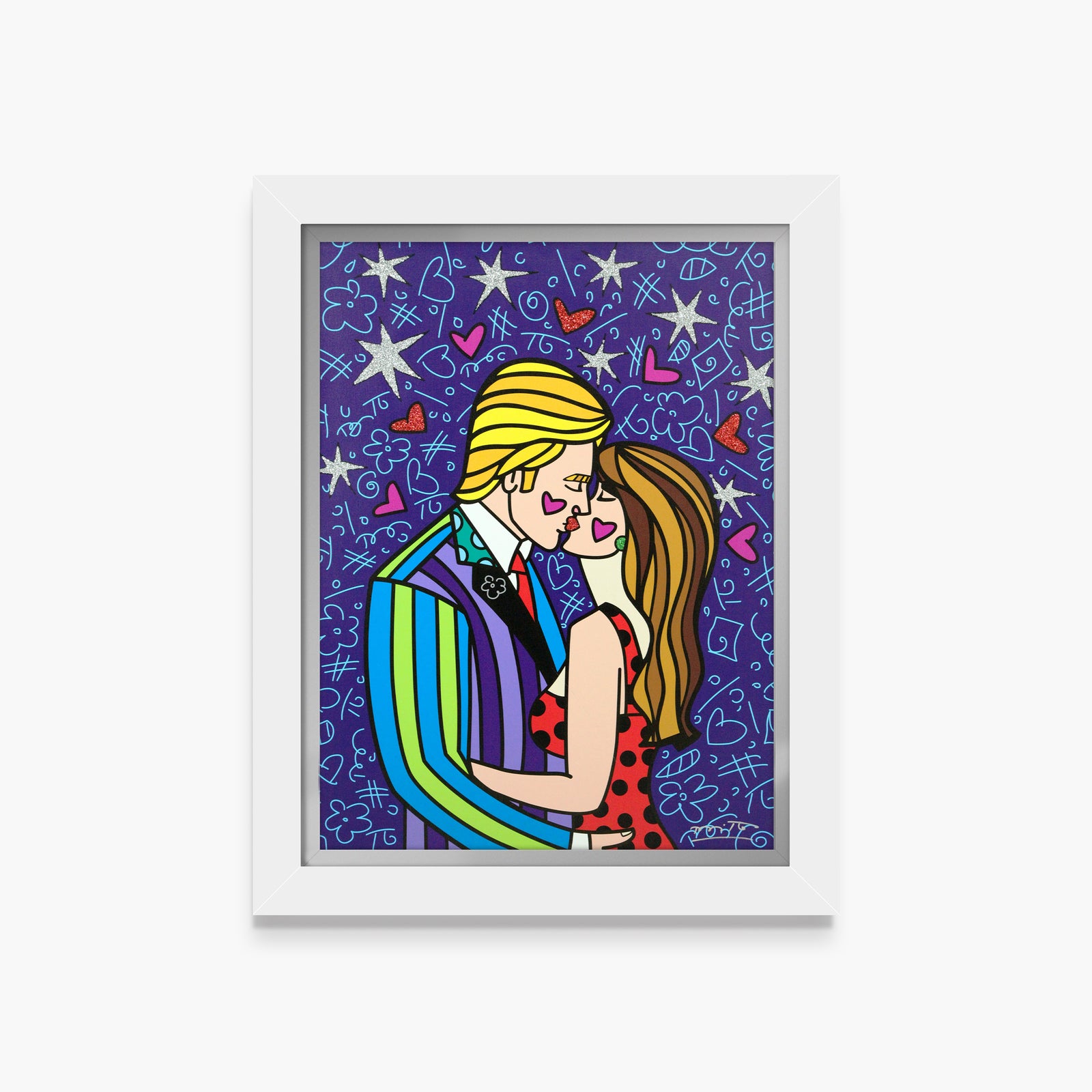 Electric Kiss - Limited Edition Print