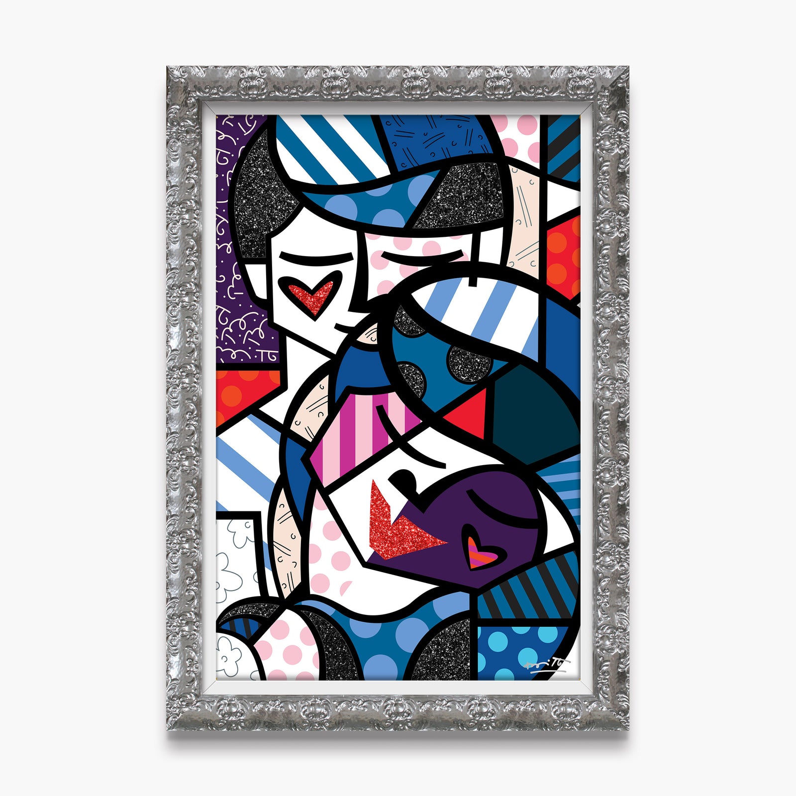 love me tender limited edition  artistic colorful design collectible