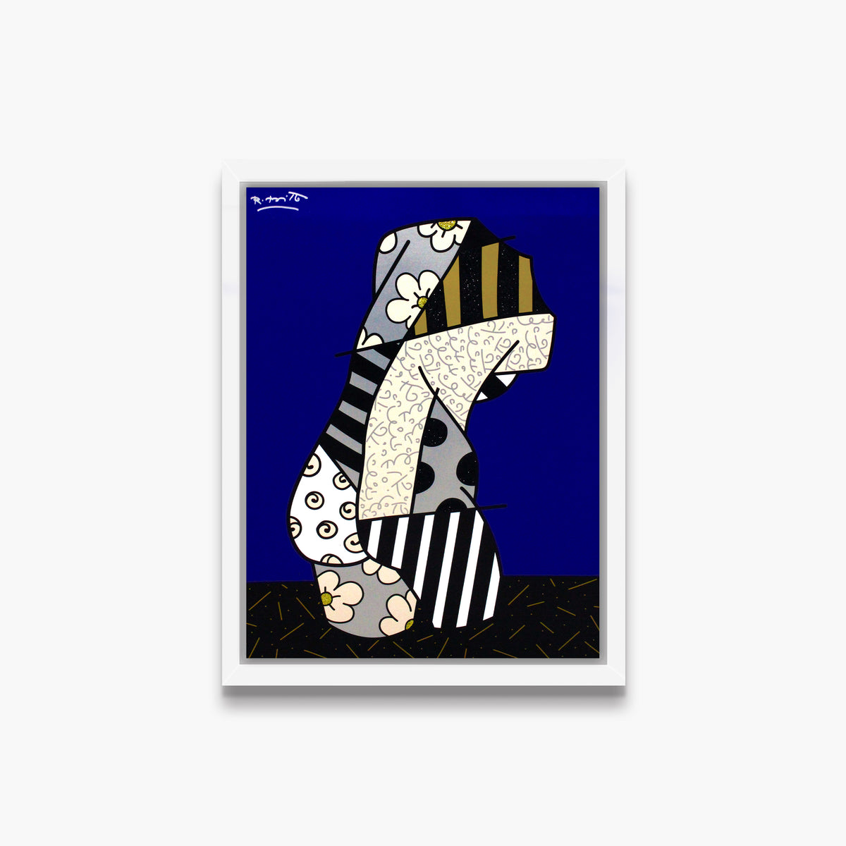 modern classic limited edition print  artistic colorful design collectible