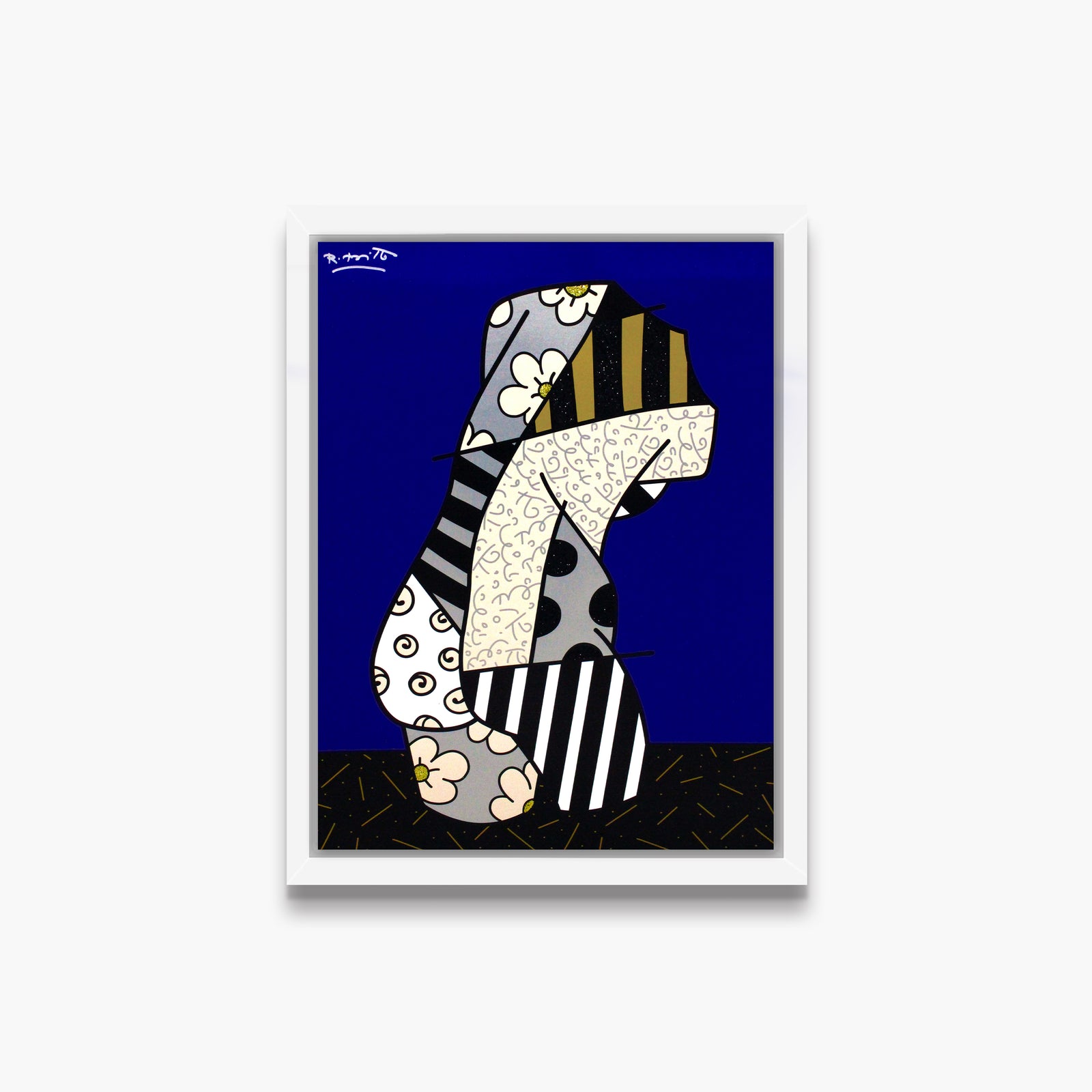 modern classic limited edition print  artistic colorful design collectible