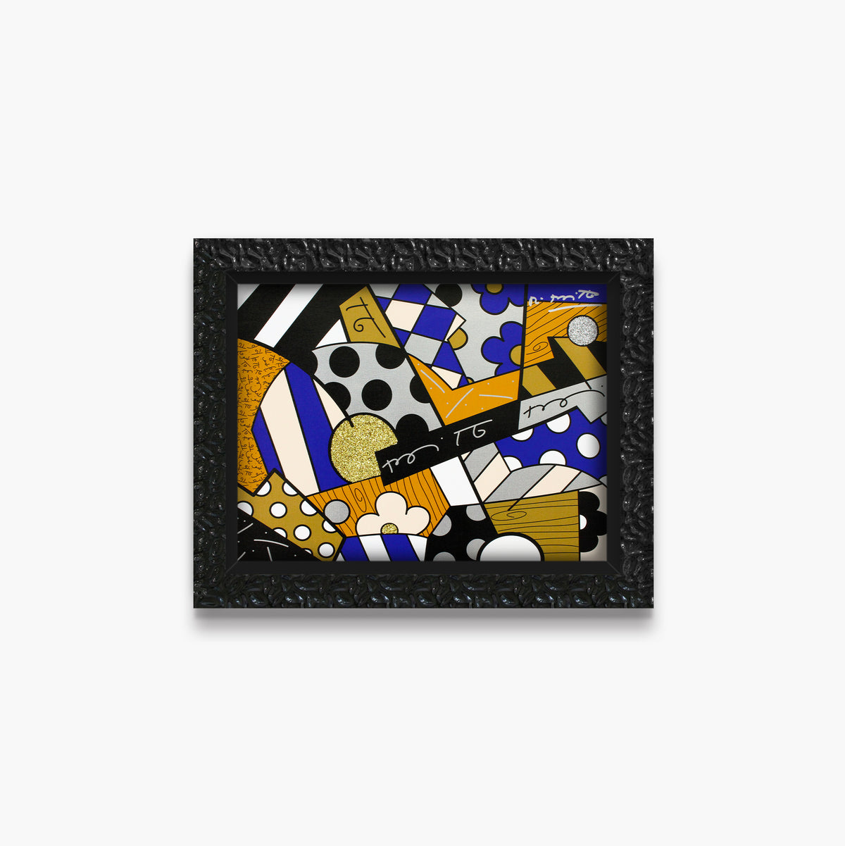 modern pop art the blues limited edition print  vibrant home decor