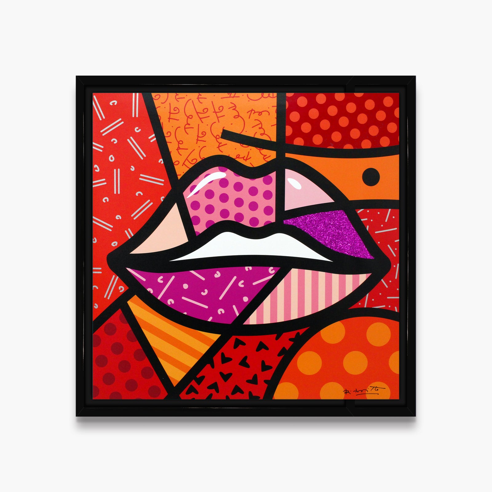 delicious limited edition print  artistic colorful design collectible