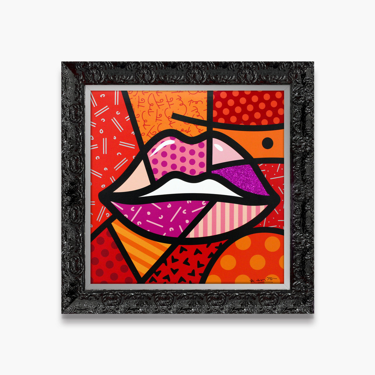 modern pop art delicious limited edition print  vibrant home decor