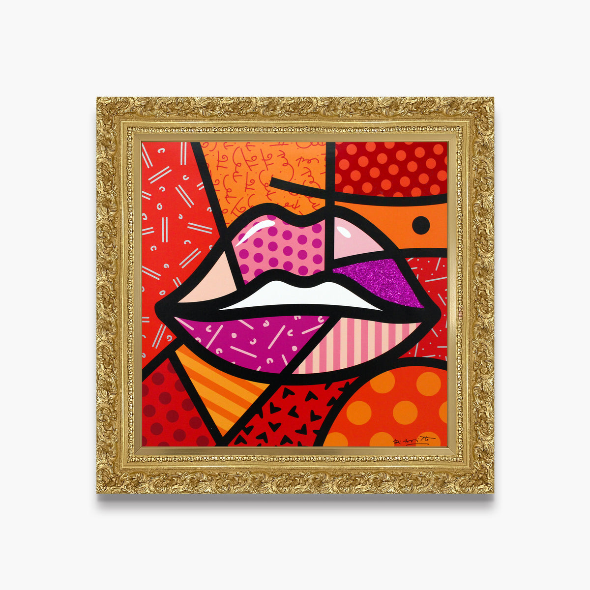 delicious limited edition print  artistic colorful design collectible