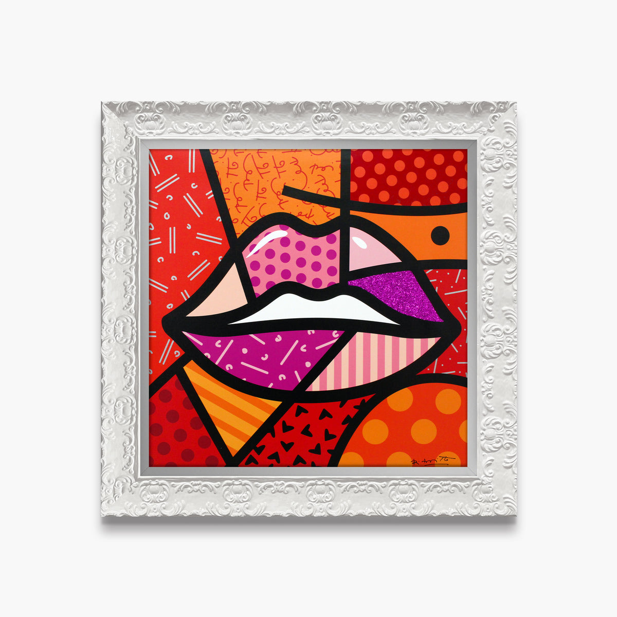 delicious limited edition print  artistic colorful design collectible