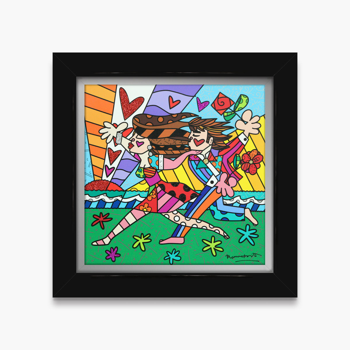 love in the park limited  artistic colorful design collectible