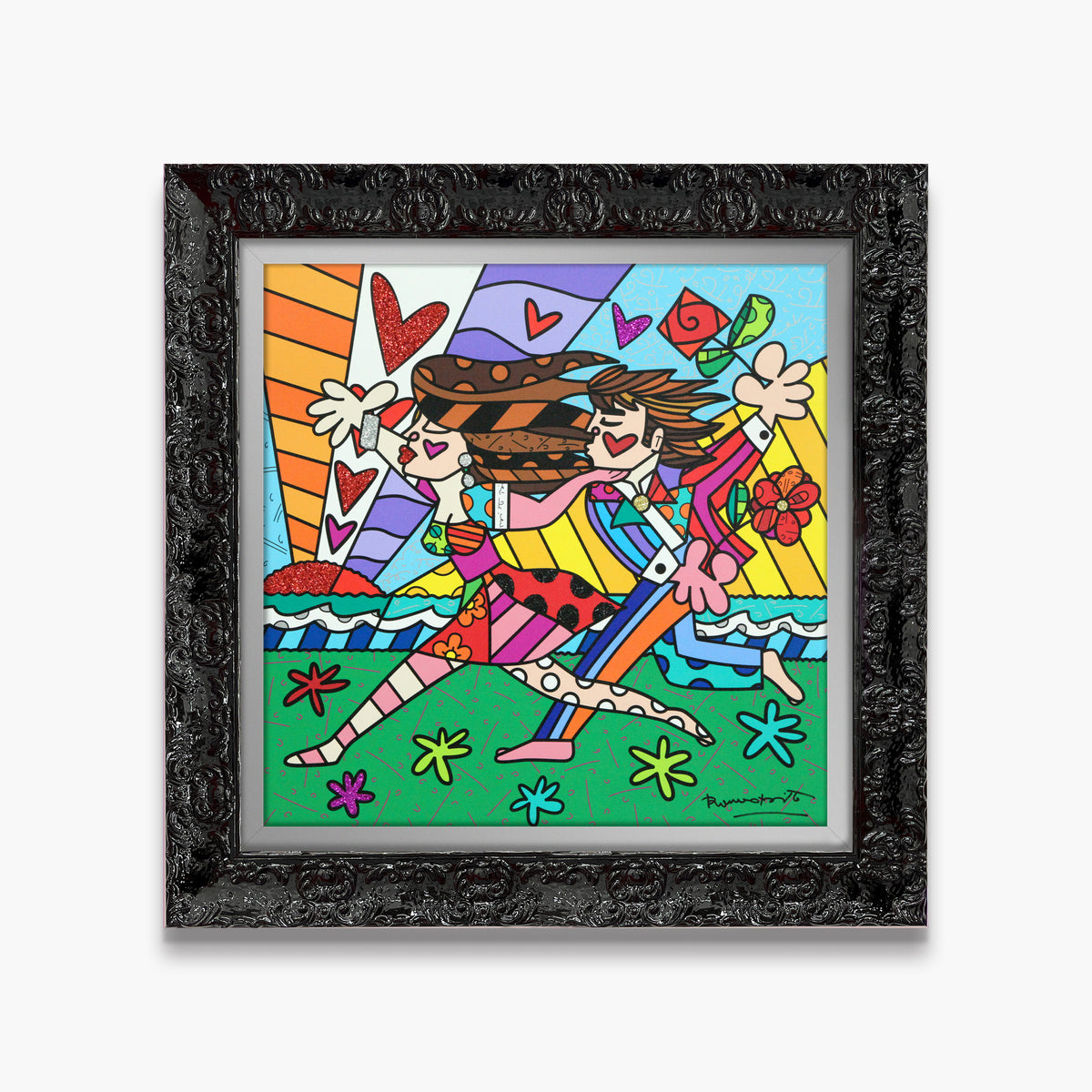 love in the park limited  artistic colorful design collectible