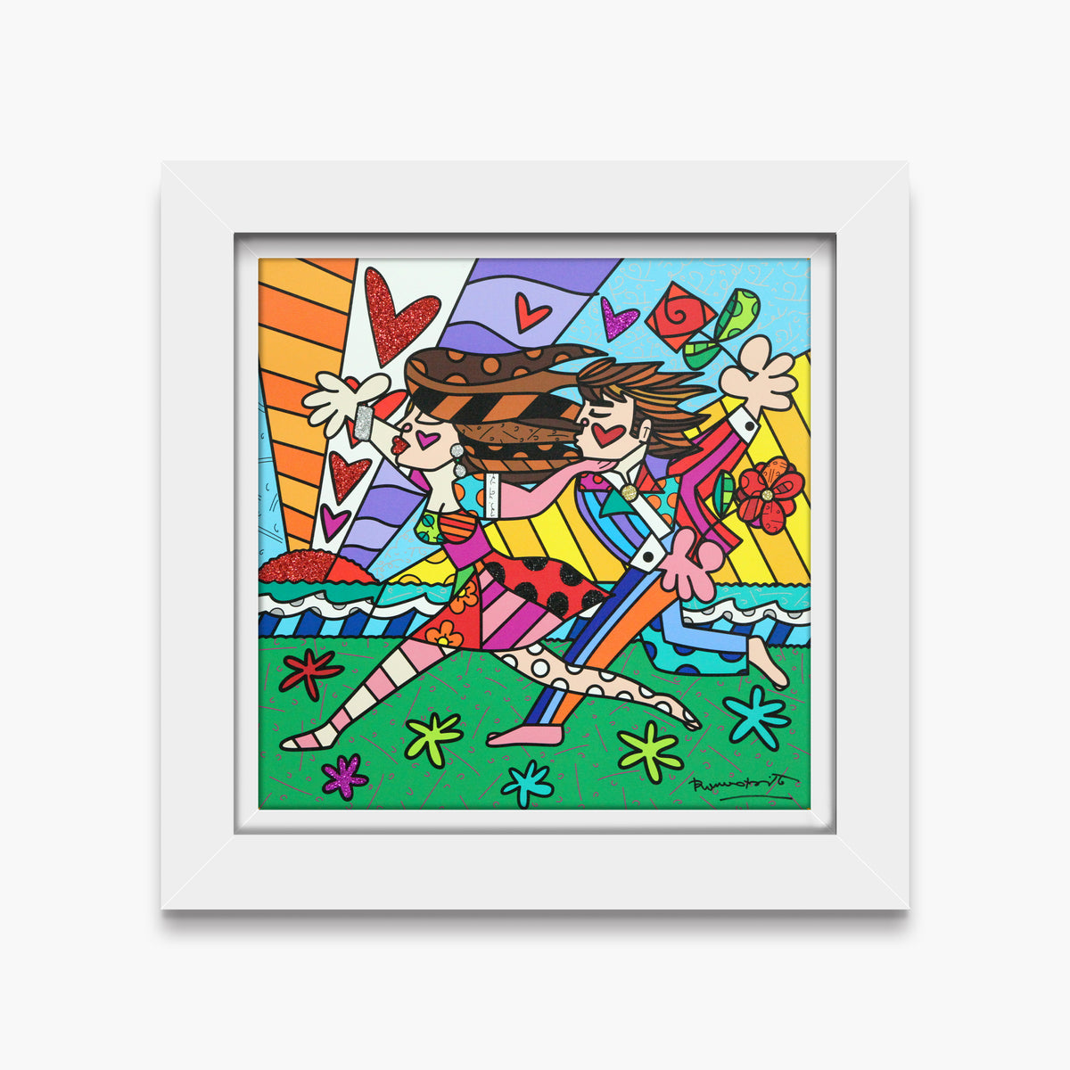 love in the park limited  colorful decorative collectible gift idea