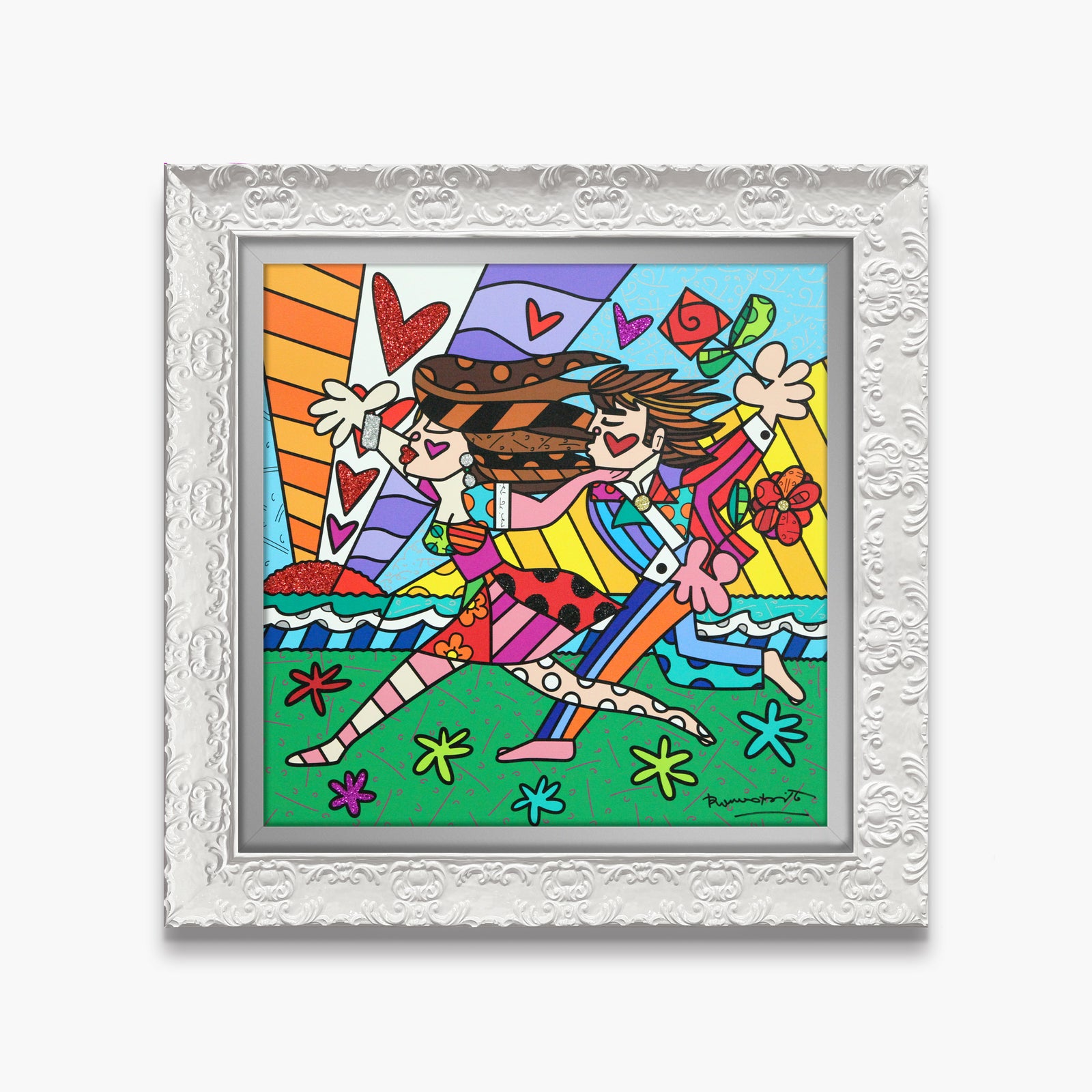 love in the park limited  colorful decorative collectible gift idea