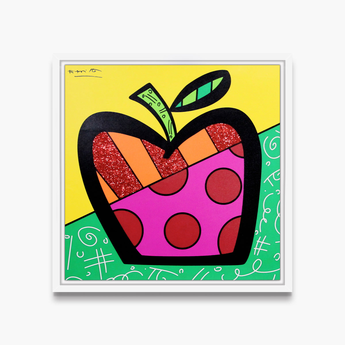 israel collection apple limited edition  artistic colorful design collectible