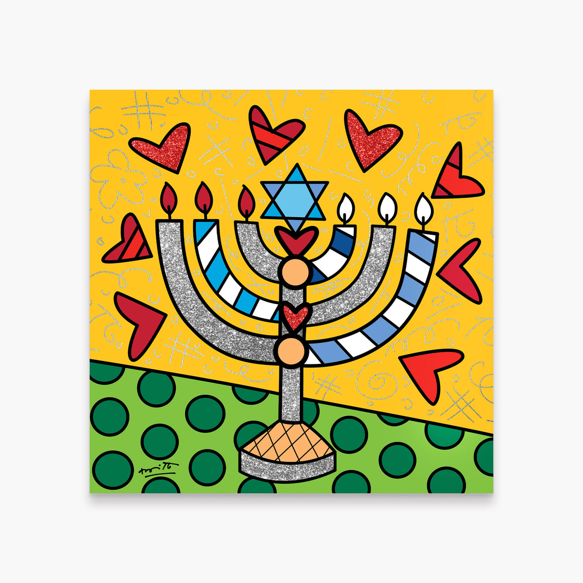 Israel Collection (Menorah) - Limited Edition Print