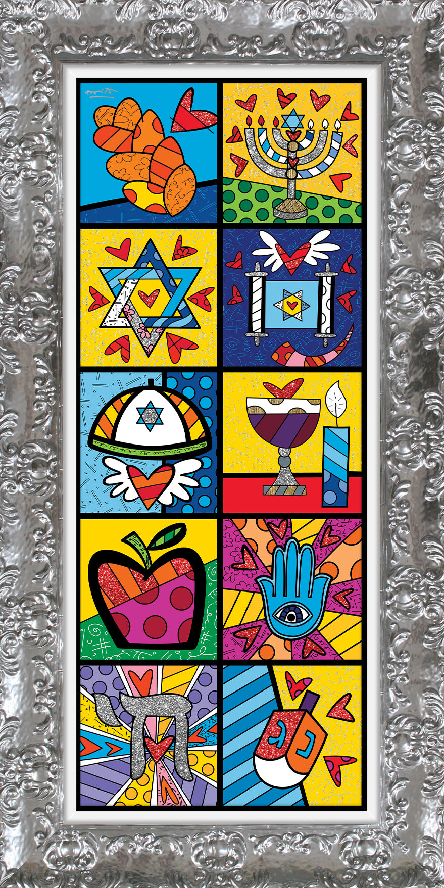 israel collection vertical limited edition  colorful decorative collectible gift idea