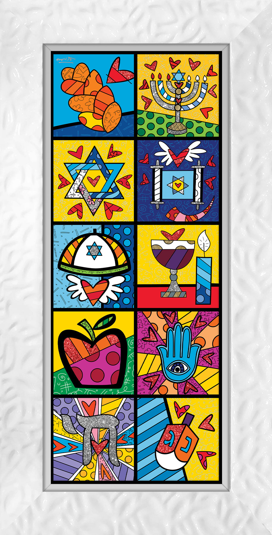 israel collection vertical limited edition  colorful decorative collectible gift idea