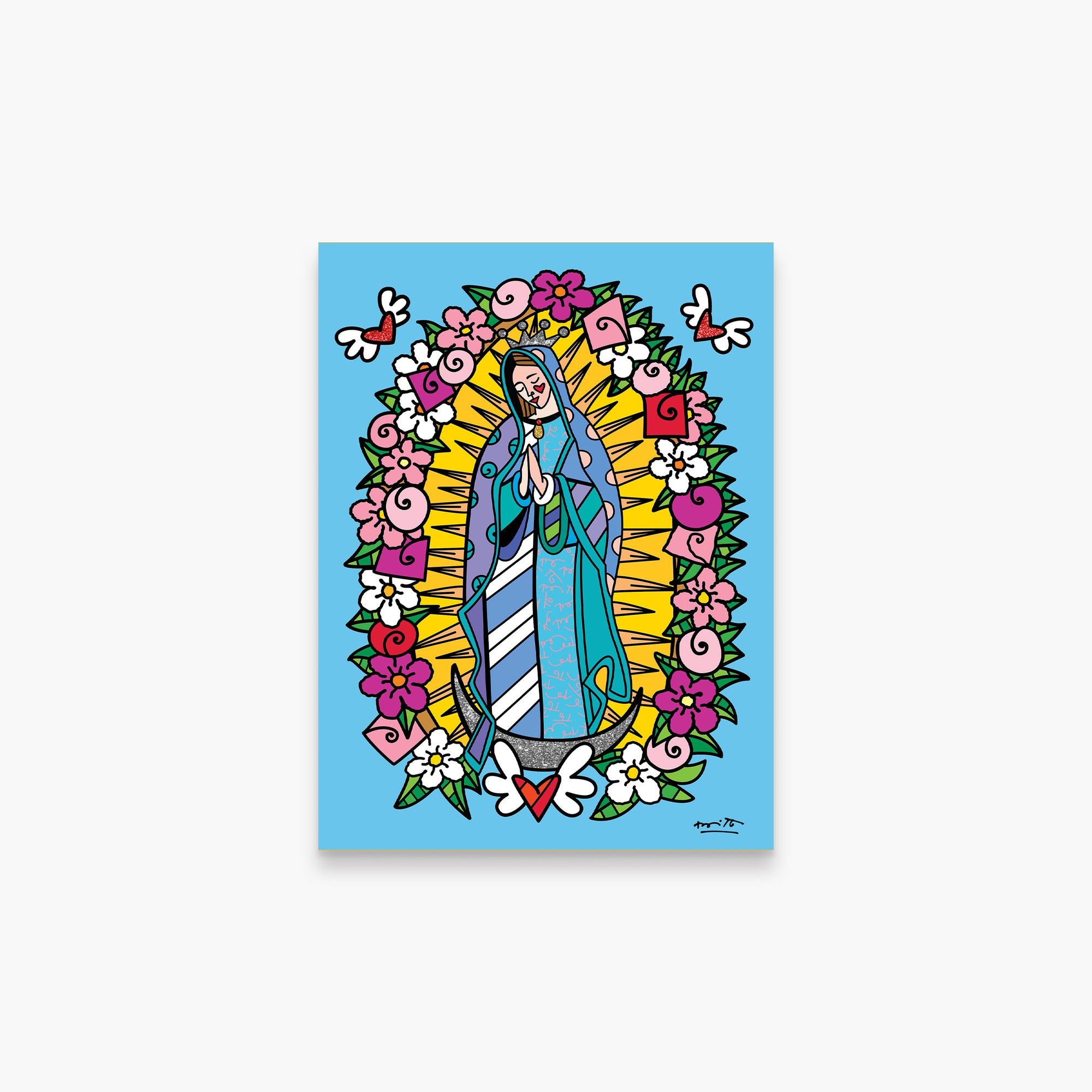 The Virgin Mary - Limited Edition Print - Shop Britto