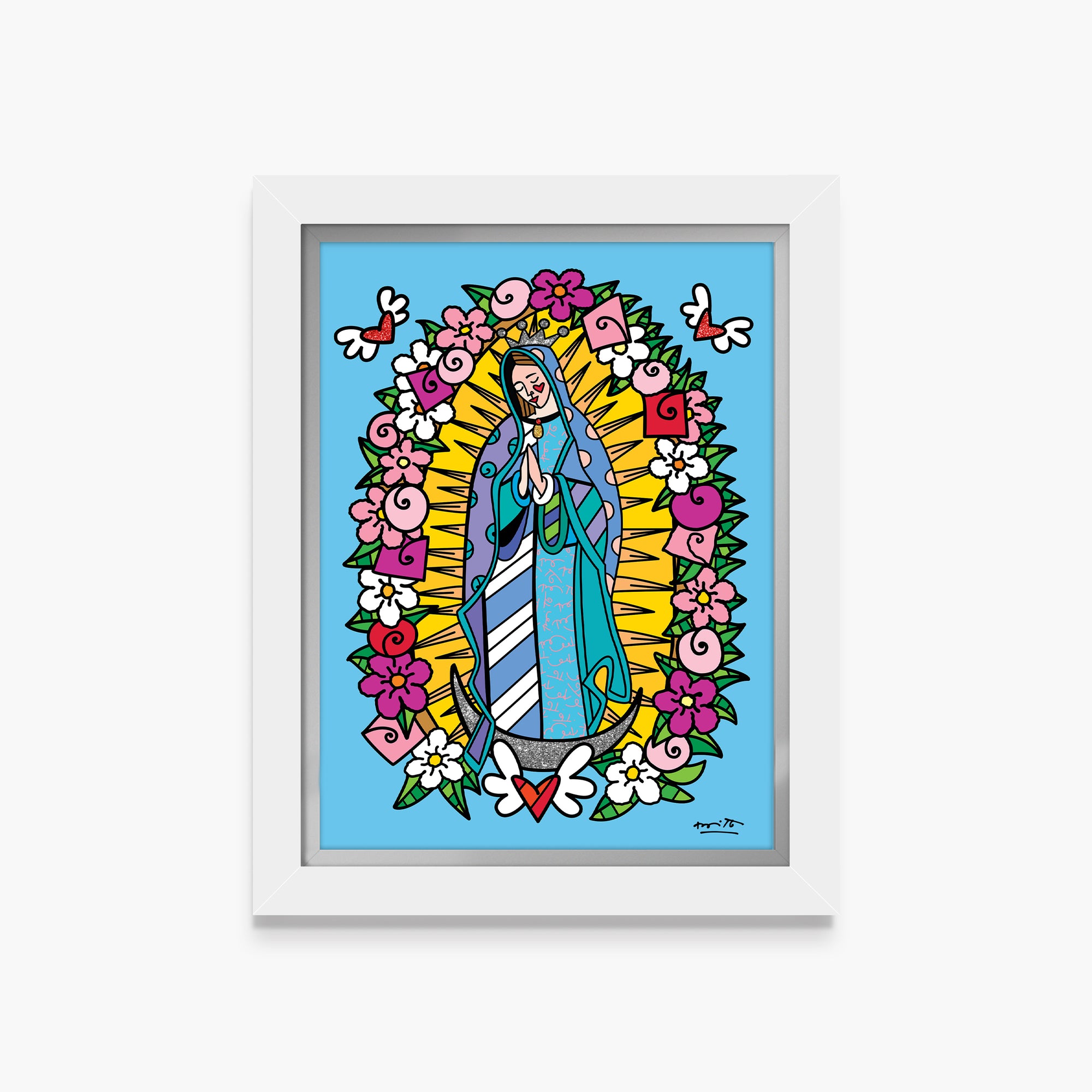 The Virgin Mary - Limited Edition Print - Shop Britto