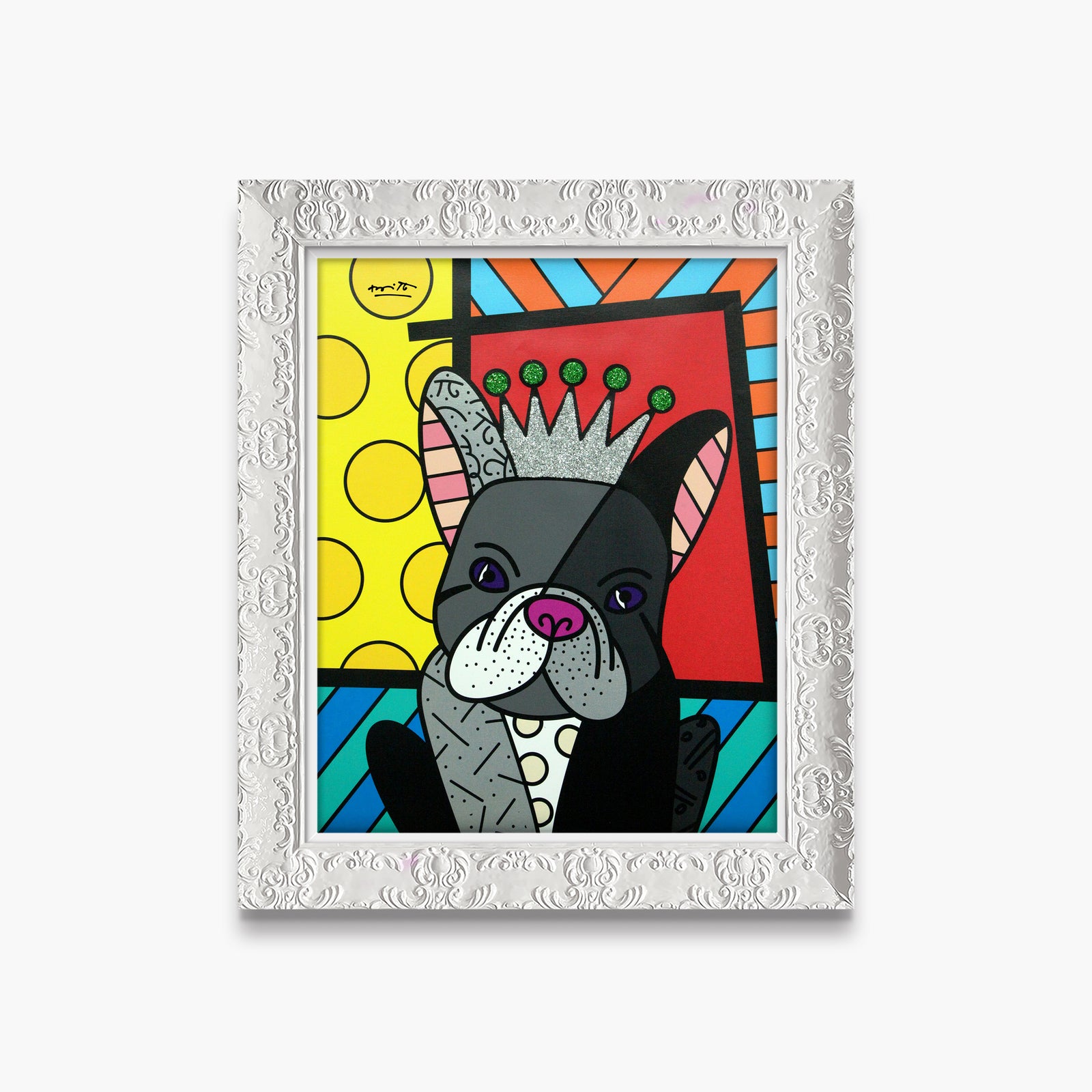 royalty limited edition print  artistic colorful design collectible