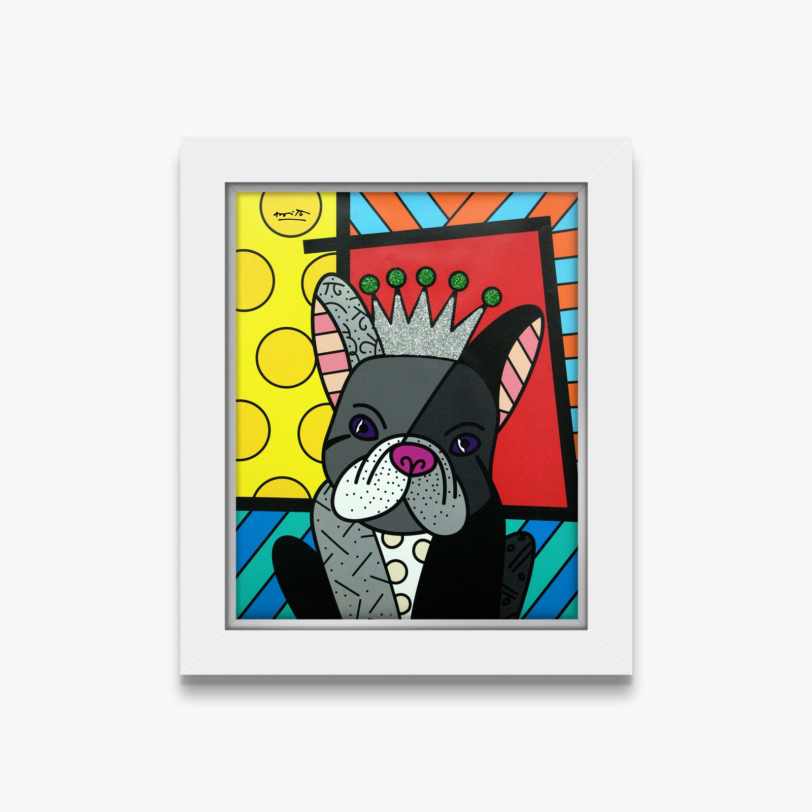 royalty limited edition print  artistic colorful design collectible