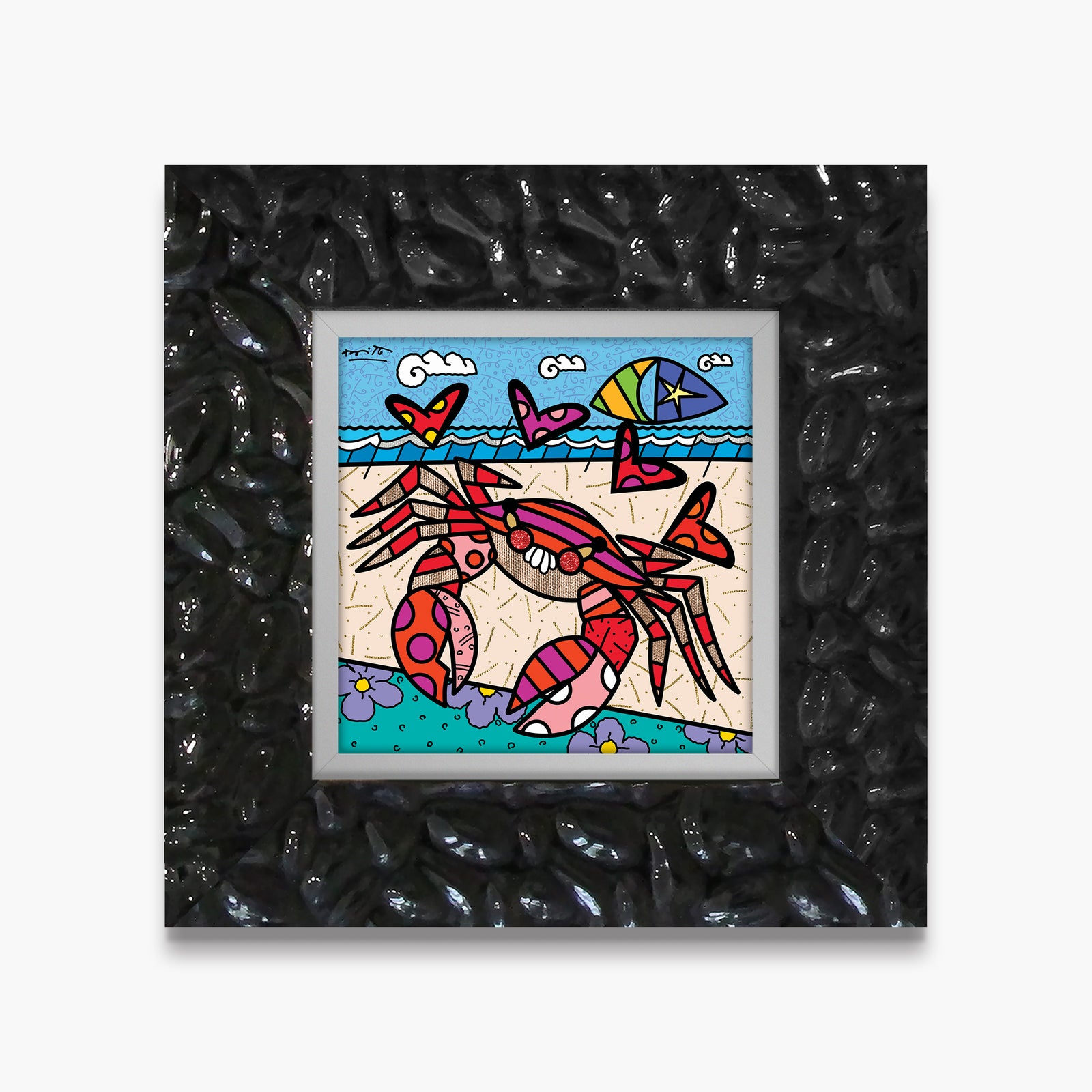modern pop art cancer limited edition print  vibrant home decor