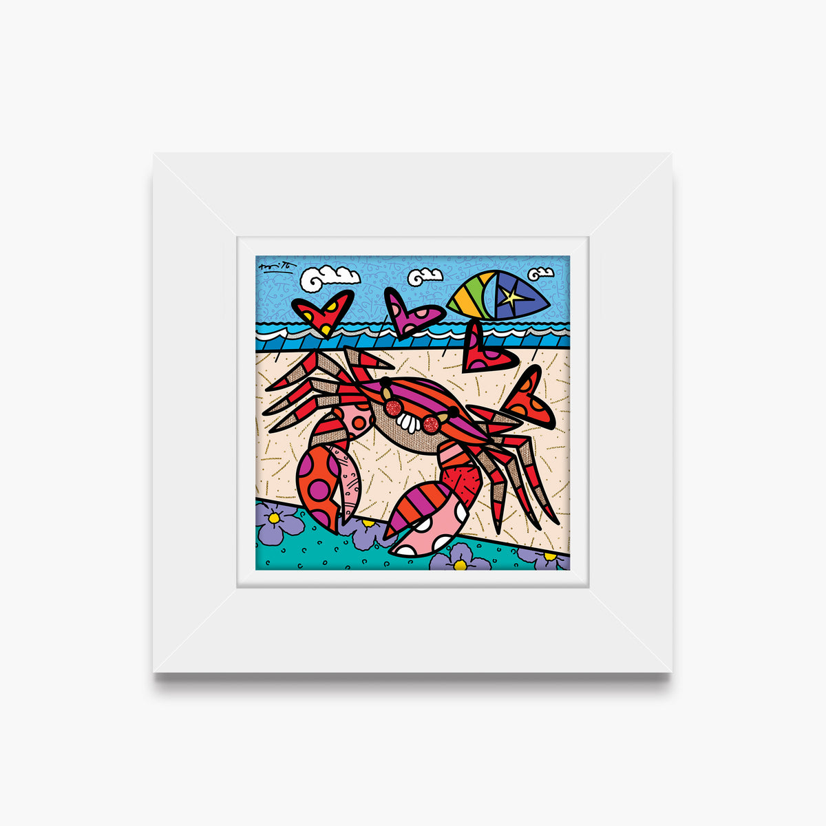 modern pop art cancer limited edition print  vibrant home decor