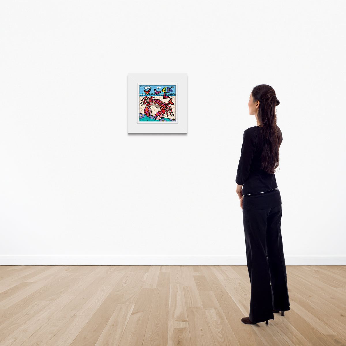modern pop art cancer limited edition print  vibrant home decor