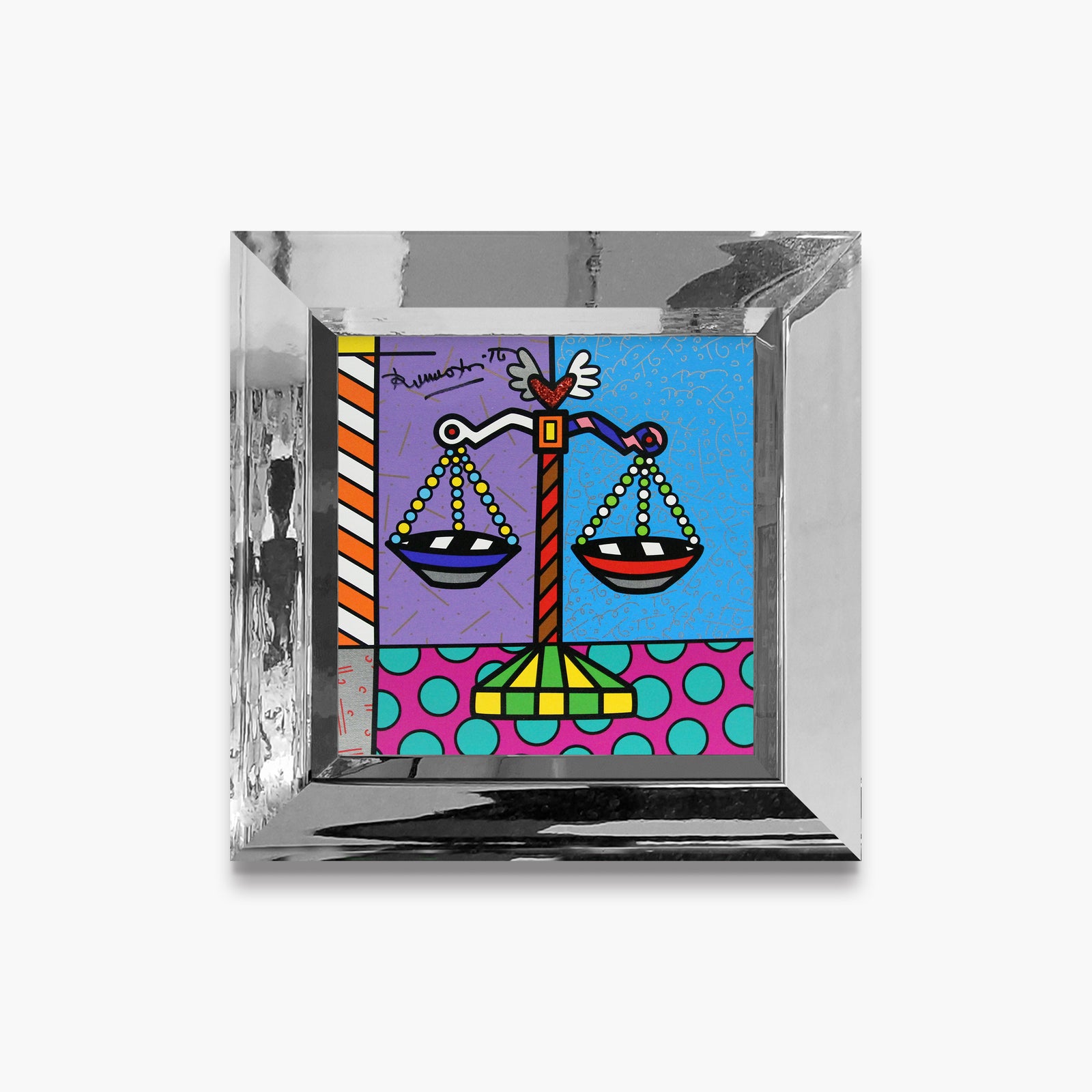 libra limited edition print  colorful decorative collectible gift idea