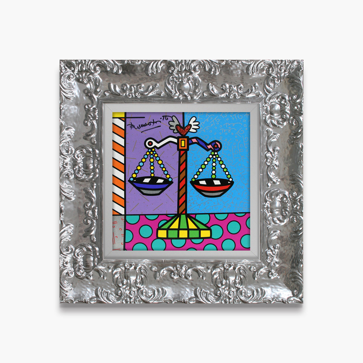 libra limited edition print  colorful decorative collectible gift idea