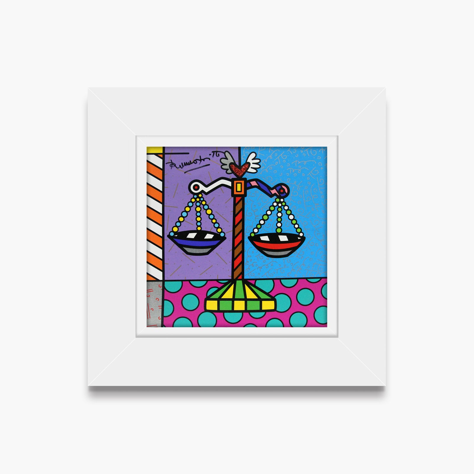 libra limited edition print  colorful decorative collectible gift idea