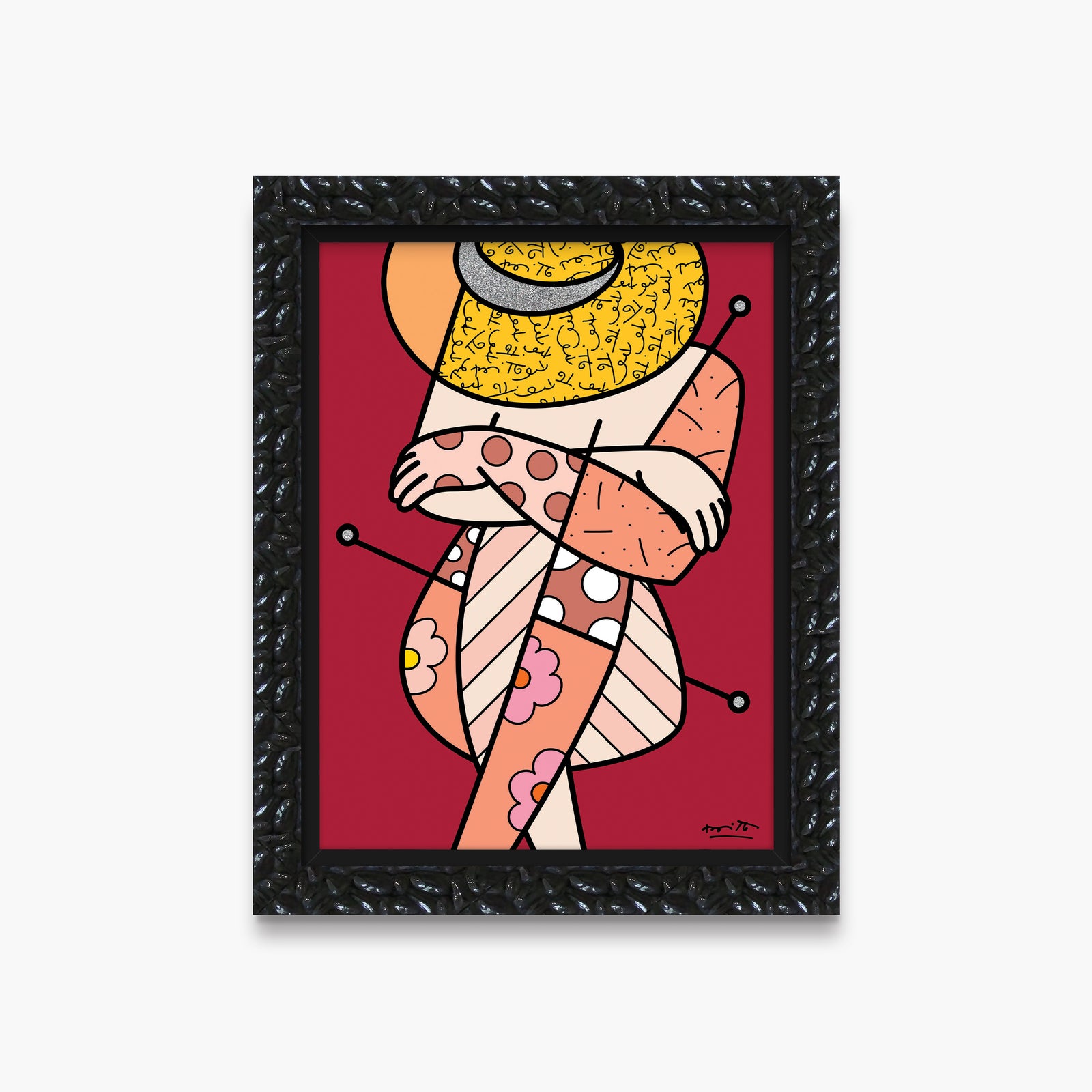 modern pop art bellezza di capri ii limited  vibrant home decor