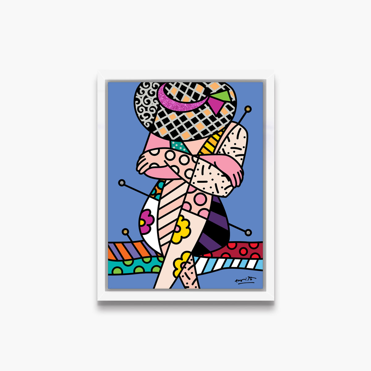 modern pop art belleza di capri vi limited  vibrant home decor