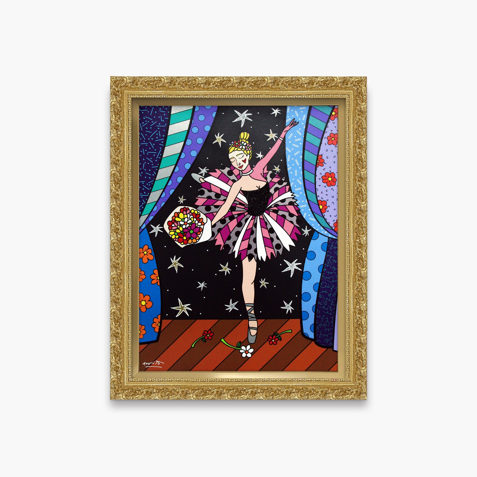 prima donna ii limited edition  artistic colorful design collectible