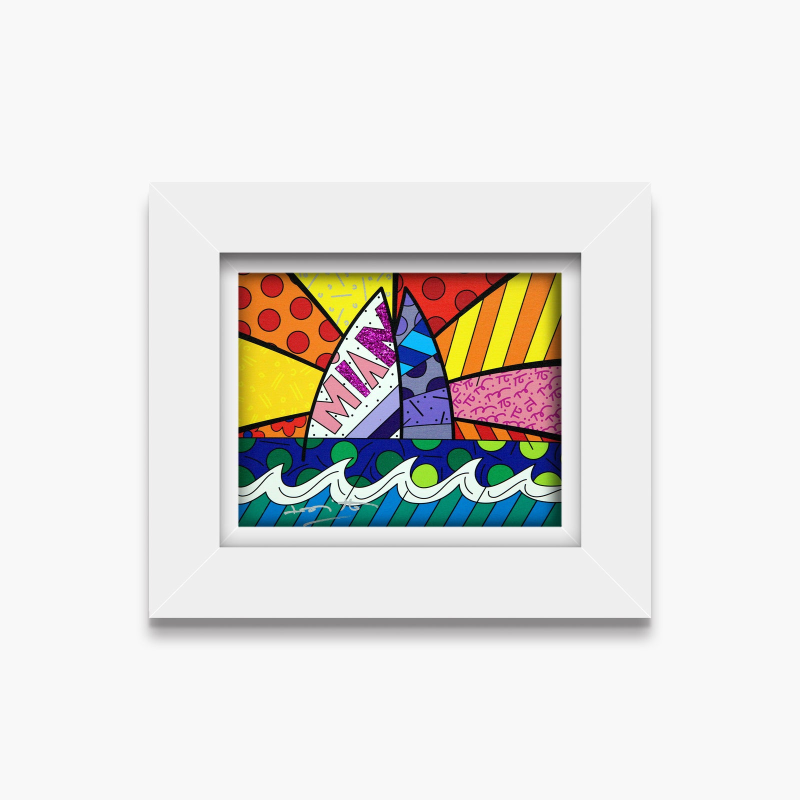 miami limited edition print  colorful decorative collectible gift idea