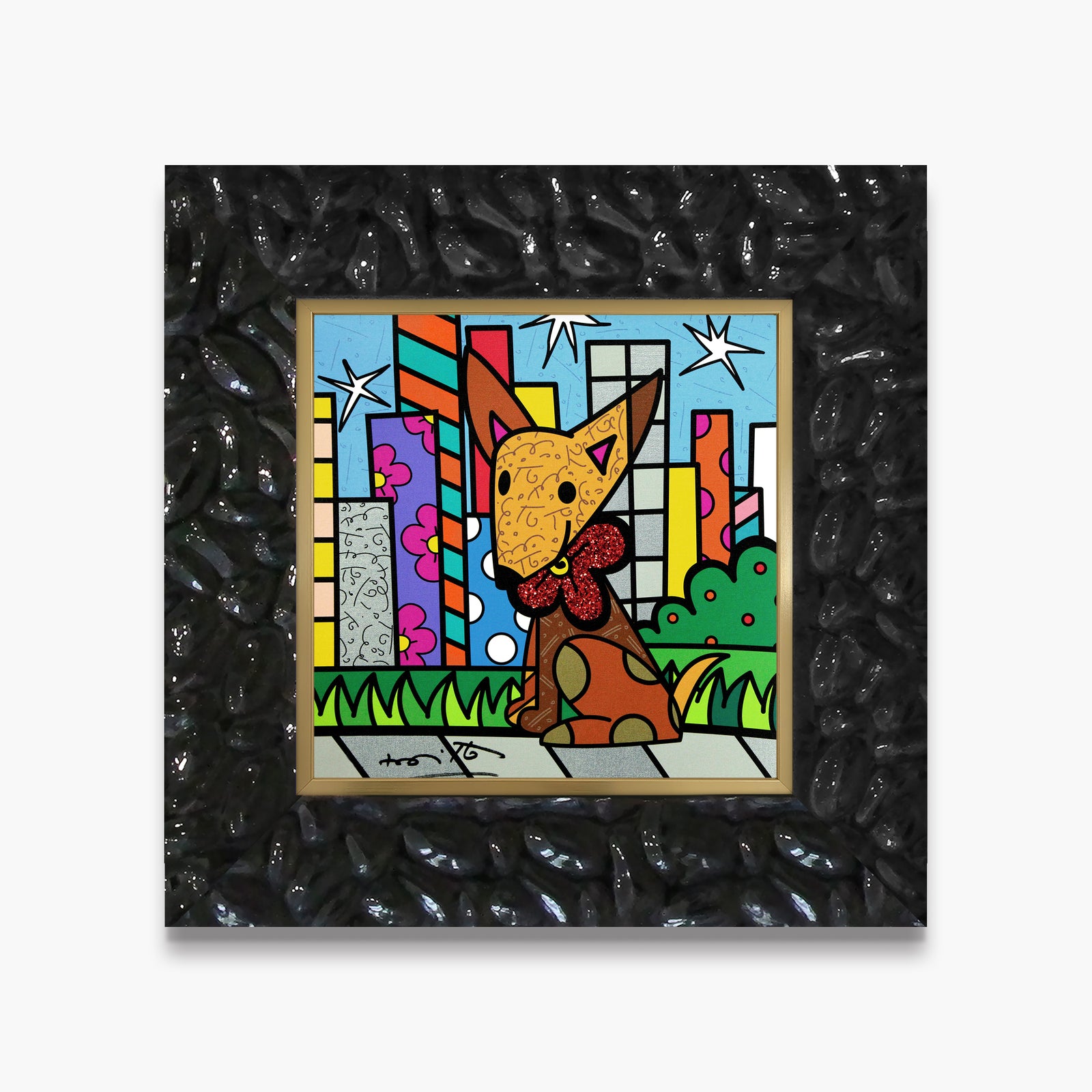 modern pop art mexicana limited edition print  vibrant home decor
