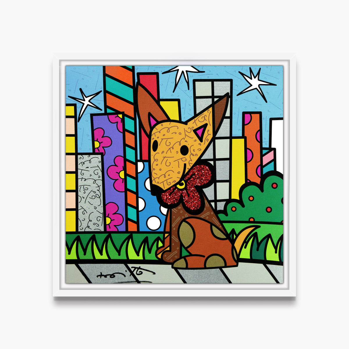 mexicana limited edition print  artistic colorful design collectible