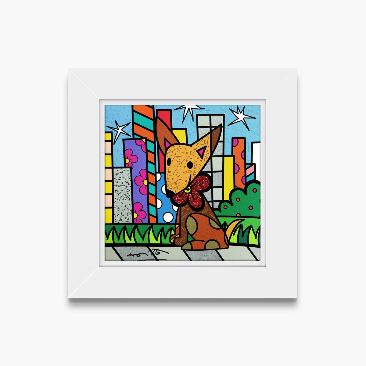 modern pop art mexicana limited edition print  vibrant home decor