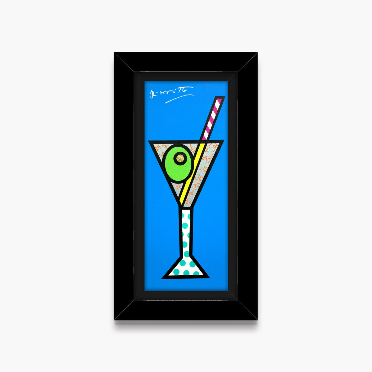 Blue Martini - Limited Edition Print