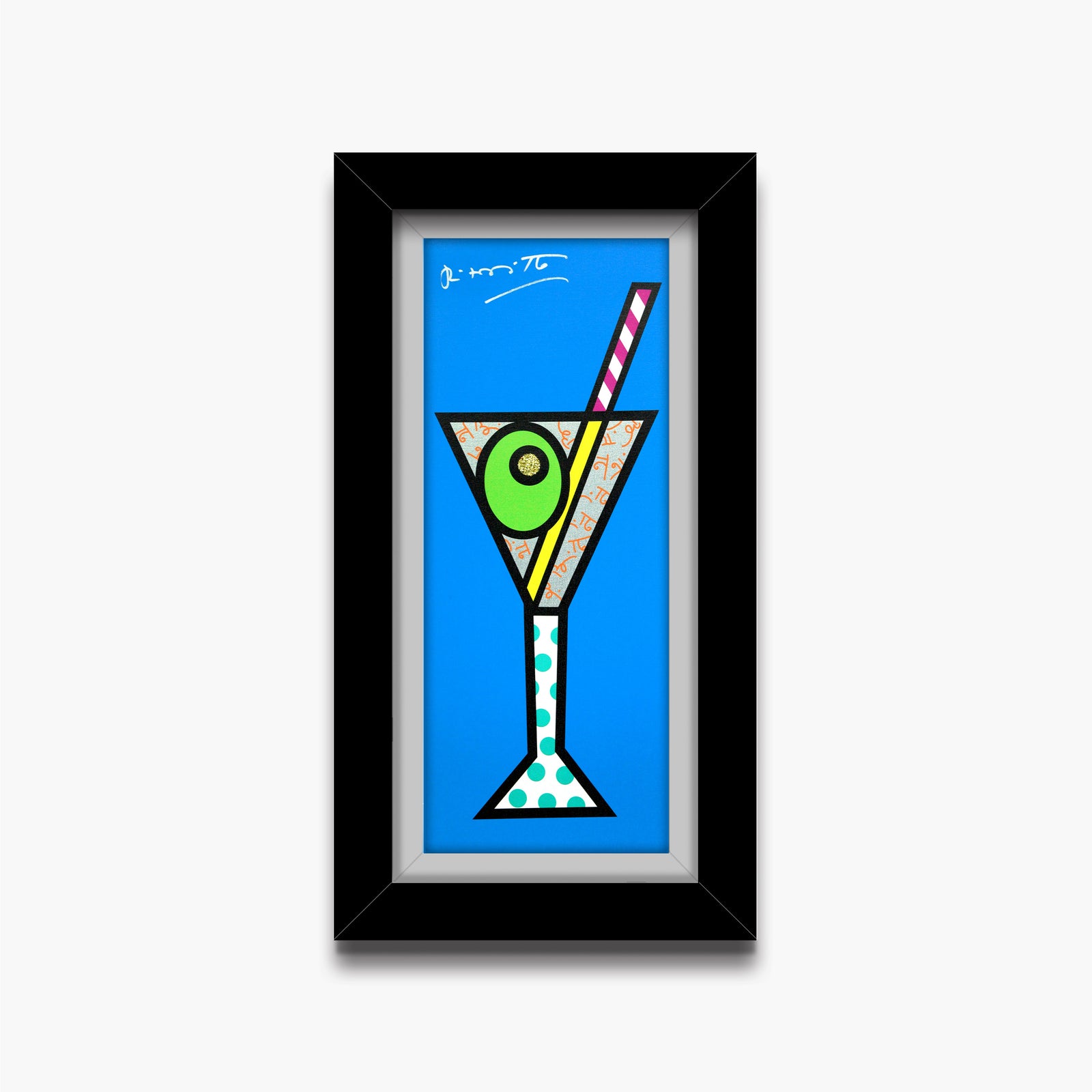 Blue Martini - Limited Edition Print