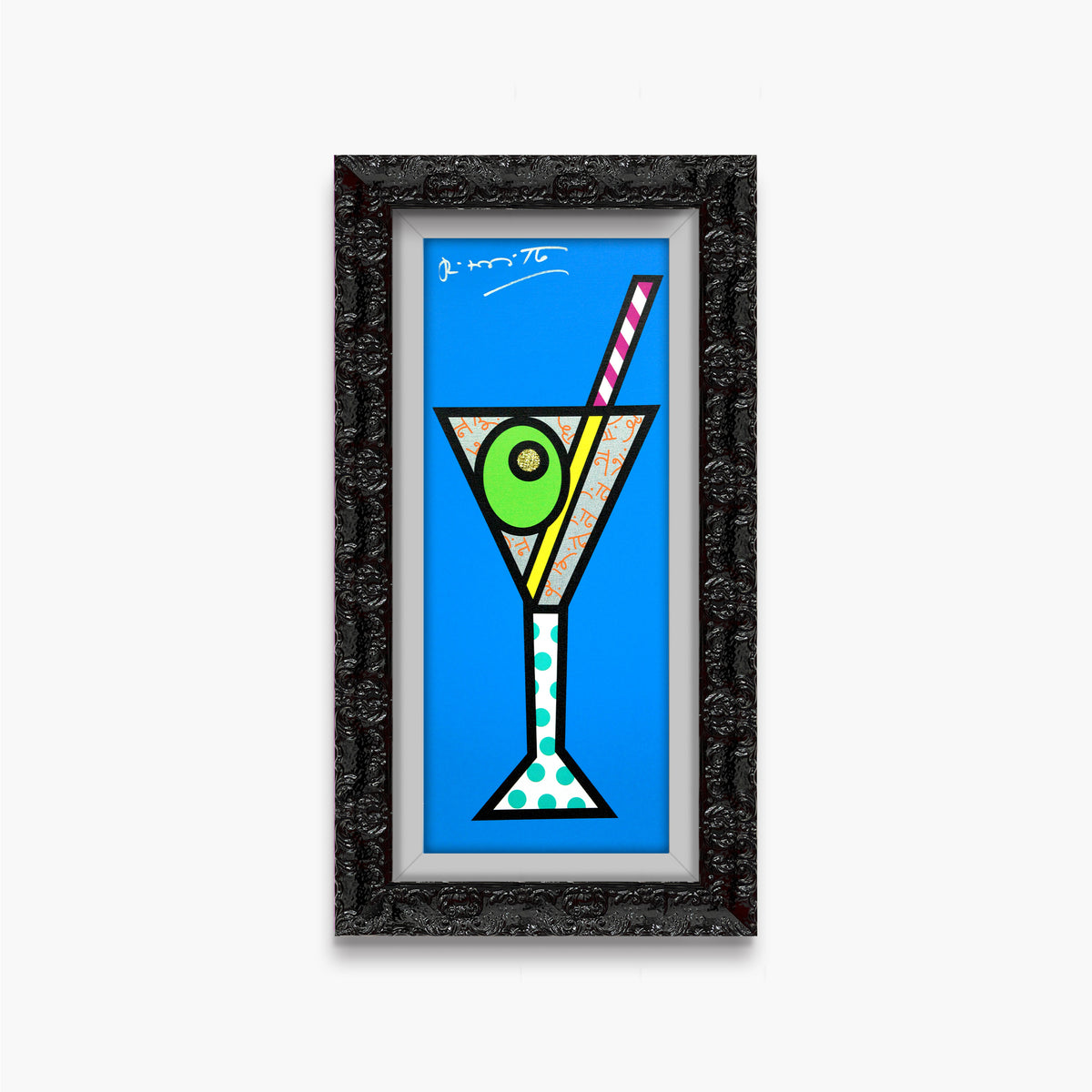 Blue Martini - Limited Edition Print