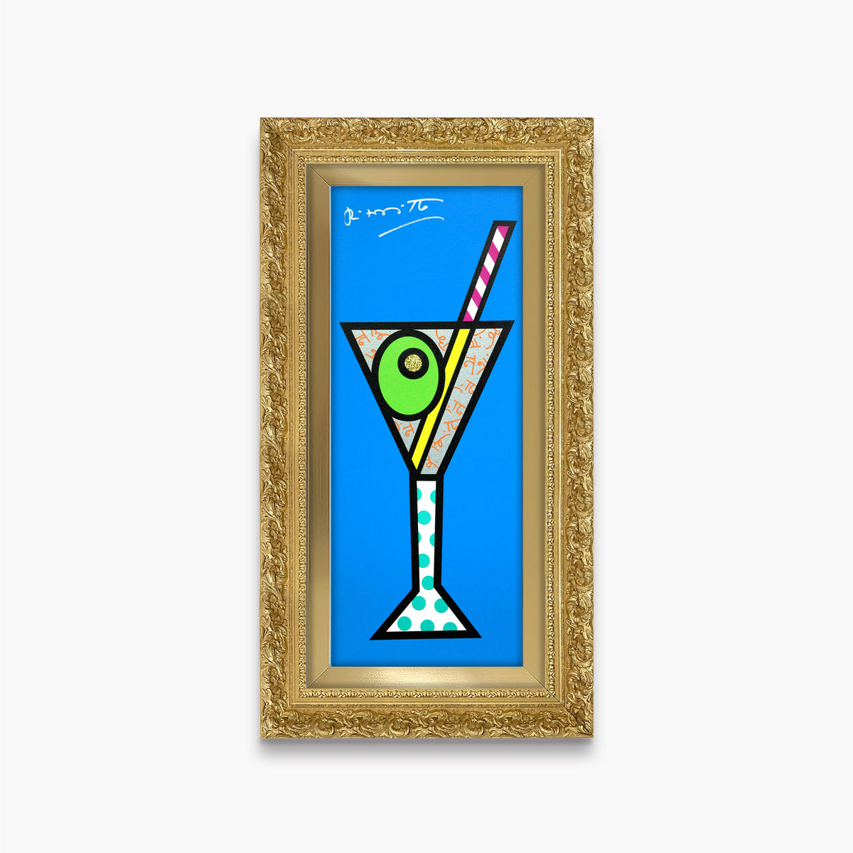 Blue Martini - Limited Edition Print