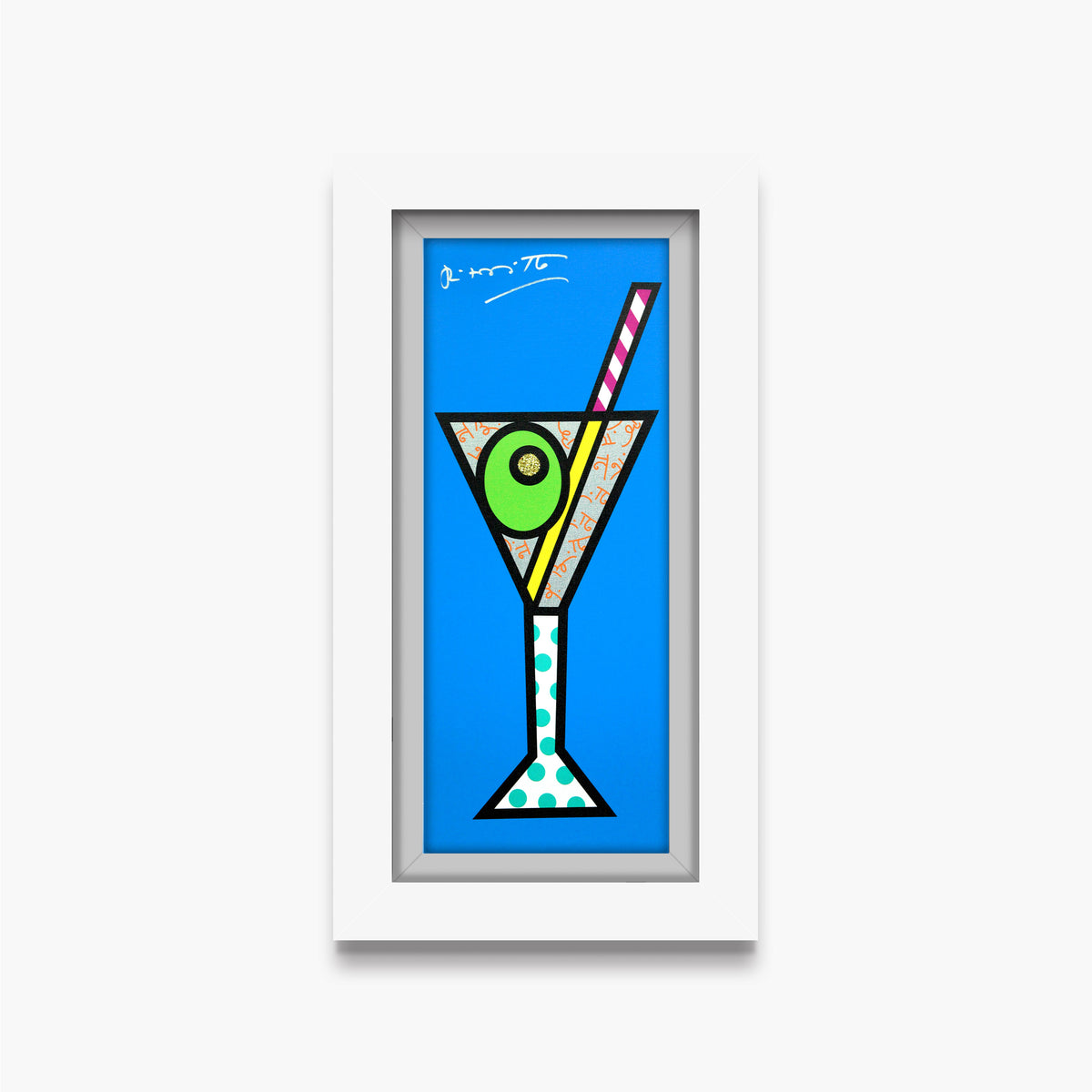 Blue Martini - Limited Edition Print