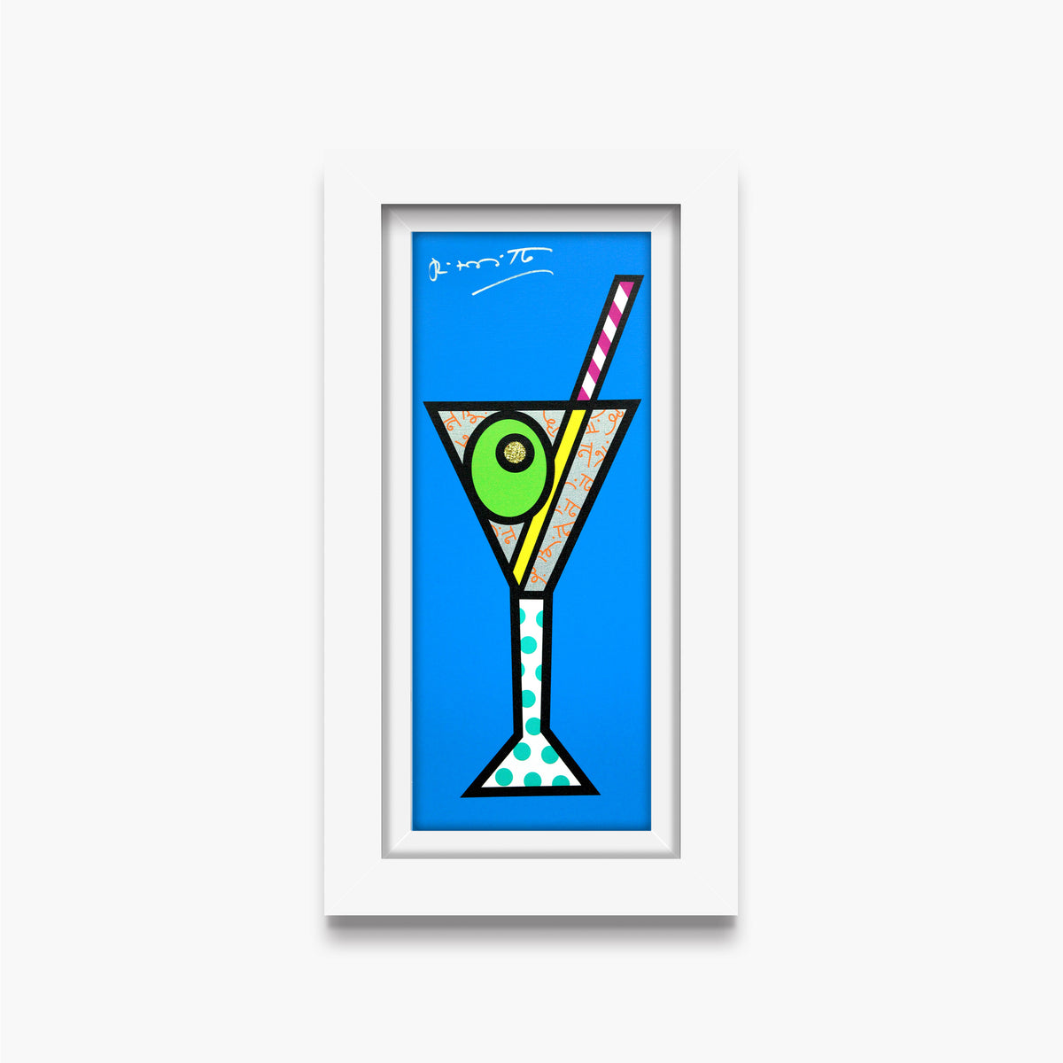 Blue Martini - Limited Edition Print