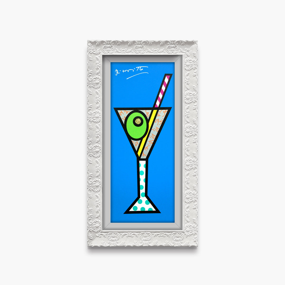 Blue Martini - Limited Edition Print