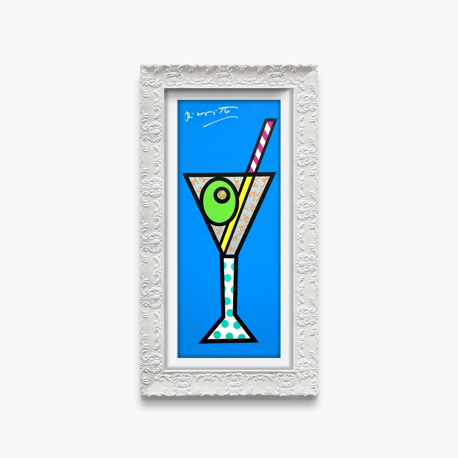 Blue Martini - Limited Edition Print