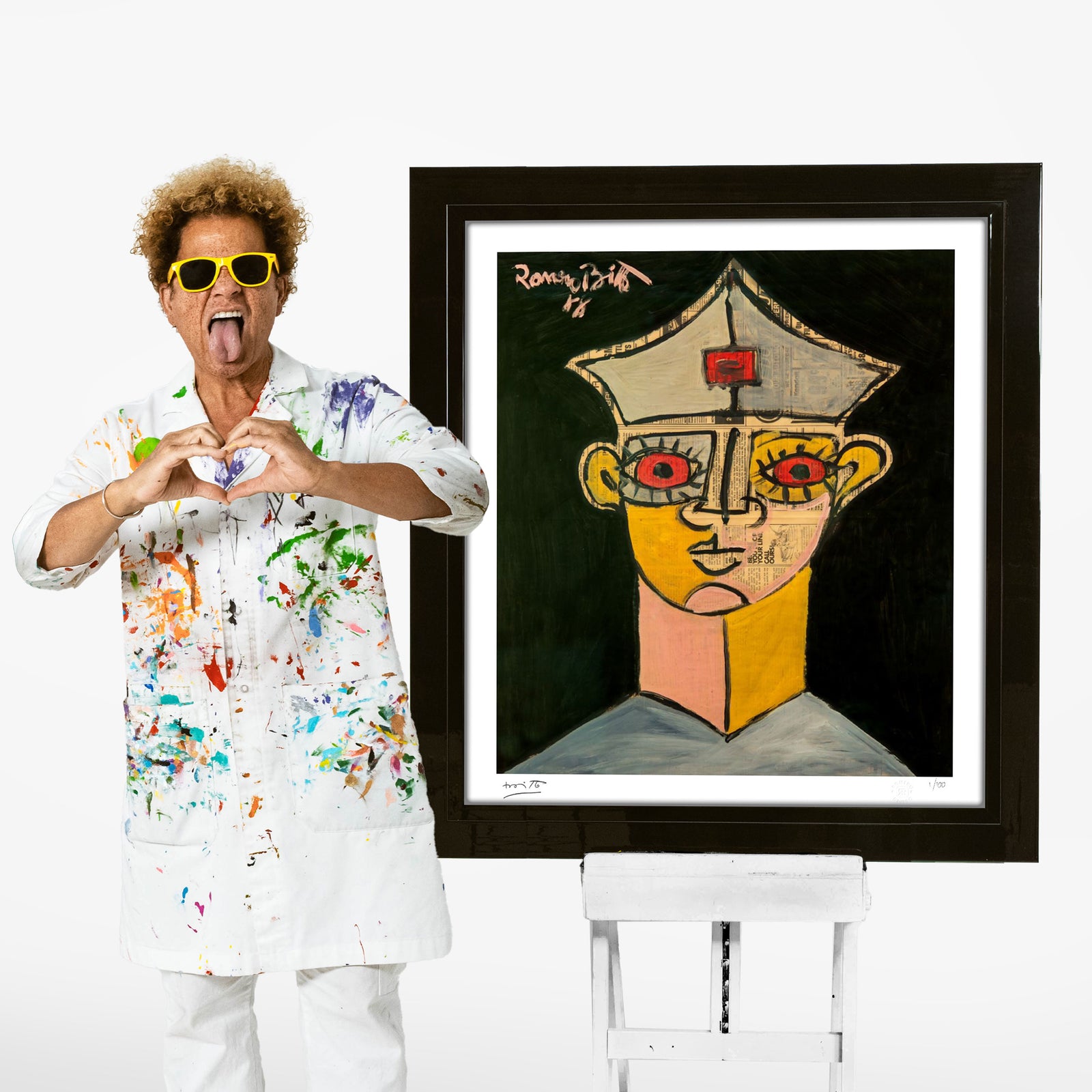 night sailor limited edition print  artistic colorful design collectible