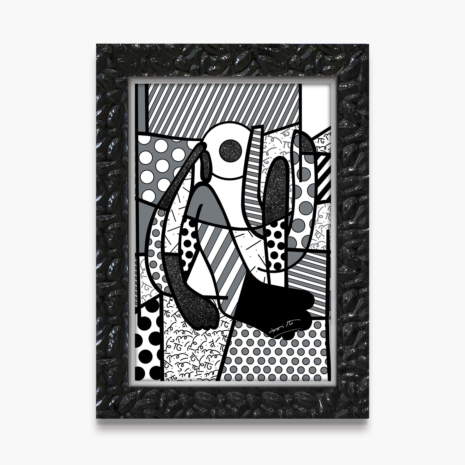 modern pop art abaporu limited edition print  vibrant home decor