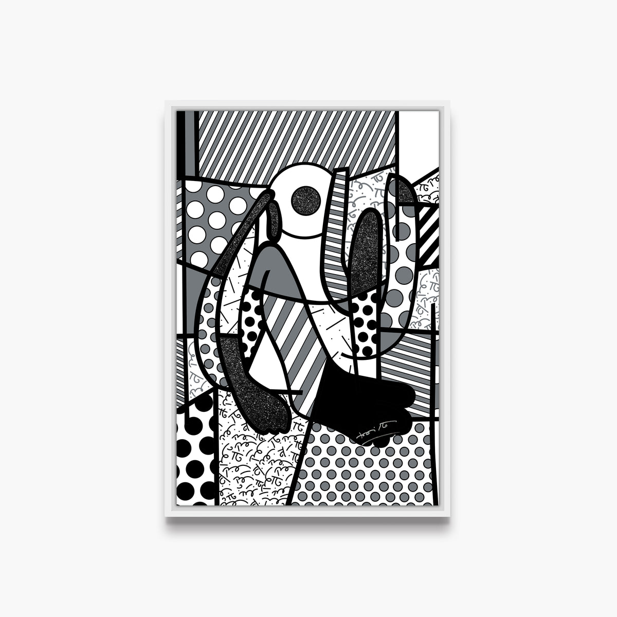 abaporu limited edition print  artistic colorful design collectible