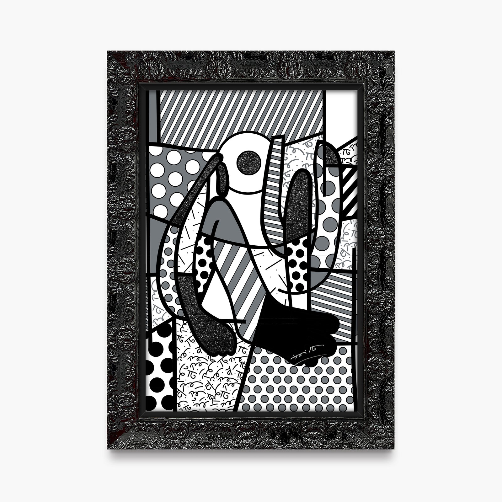 Romero Britto abaporu limited edition print  contemporary pop art piece