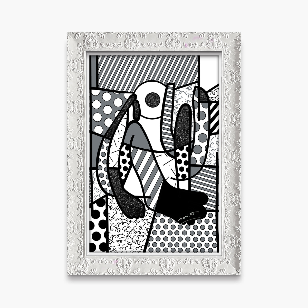 modern pop art abaporu limited edition print  vibrant home decor