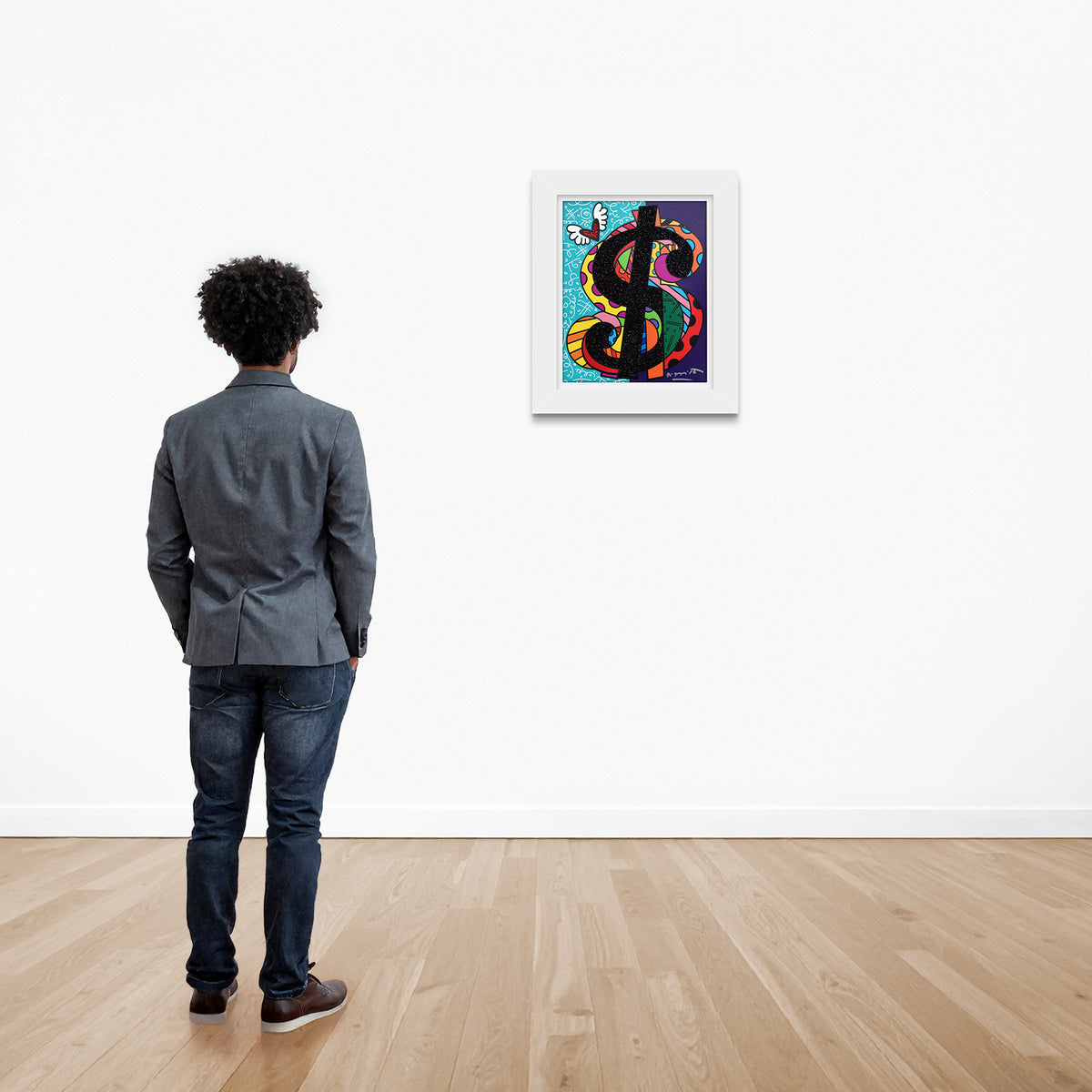 modern pop art around cream series limited edition  vibrant home decor