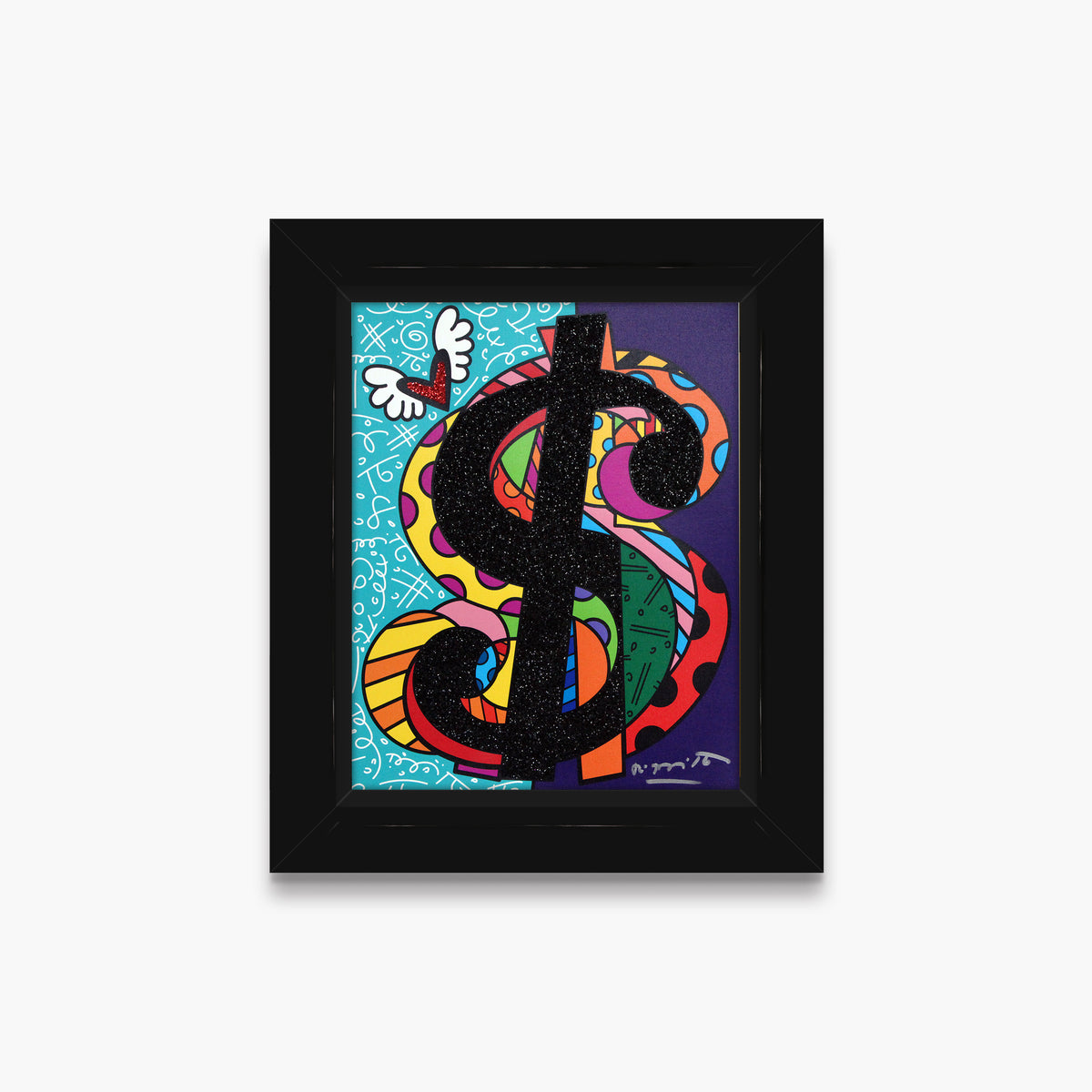 modern pop art around cream series limited edition  vibrant home decor